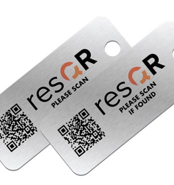 Anti-Loss Scratch Resistant Key-Bag Tags Image
