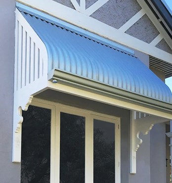 Fixed Metal Awnings Image