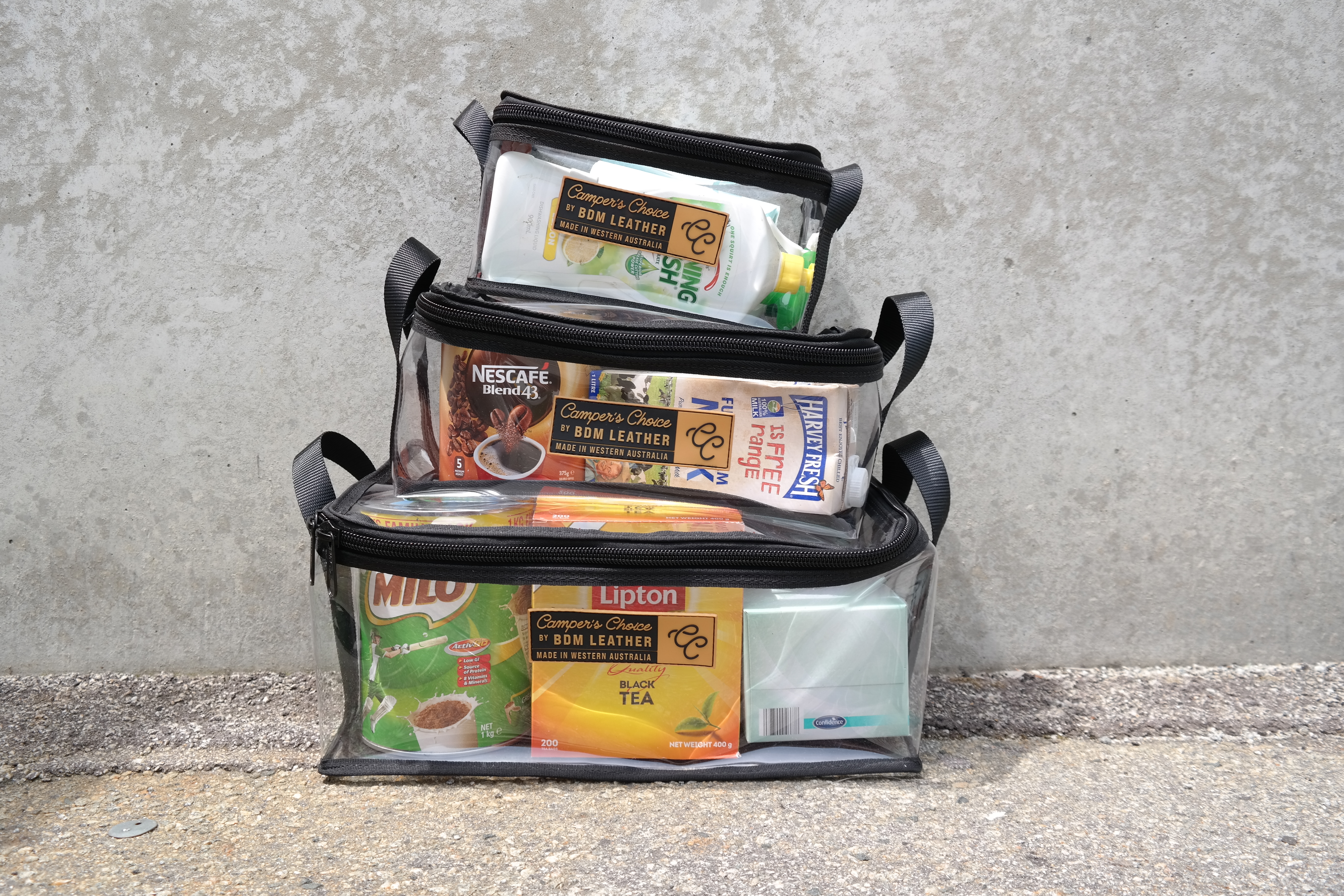 Camper s Choice All Clear Storage Bags The Australian Made Campaign