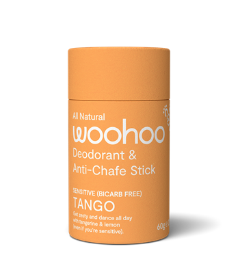 Woohoo Natural Deodorant & Anti-Chafe Stick TANGO Image
