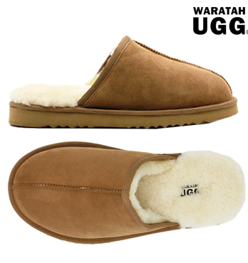 WARATAH UGG - Premium Sheepskin Mens Scuff Image
