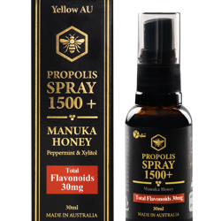 Yellow AU Propolis Spray 1500+