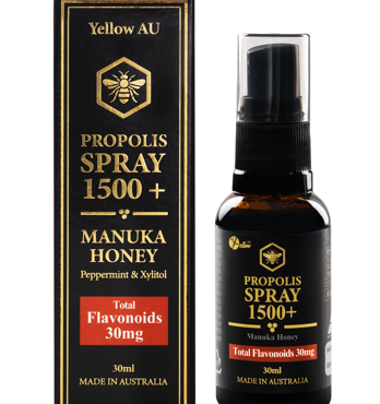 Yellow AU Propolis Spray 1500+ Image