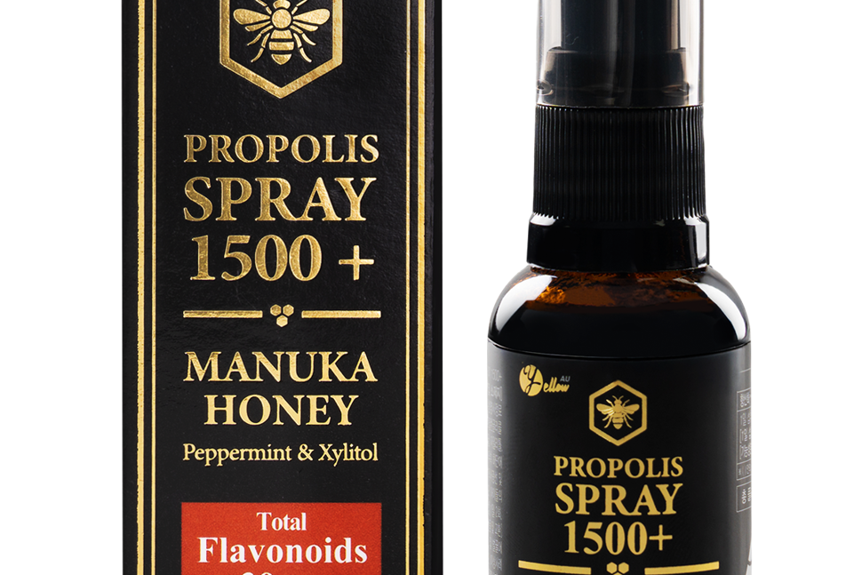 Yellow AU Propolis Spray 1500+