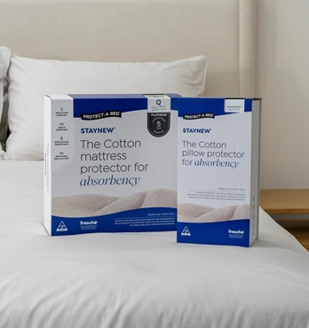 Protect-A-Bed® Staynew® Cotton Terry Mattress & Pillow Protector Image