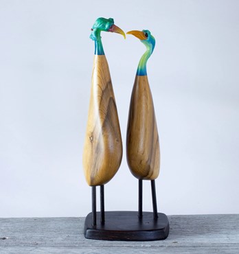 Lovebirds Sculpture Image