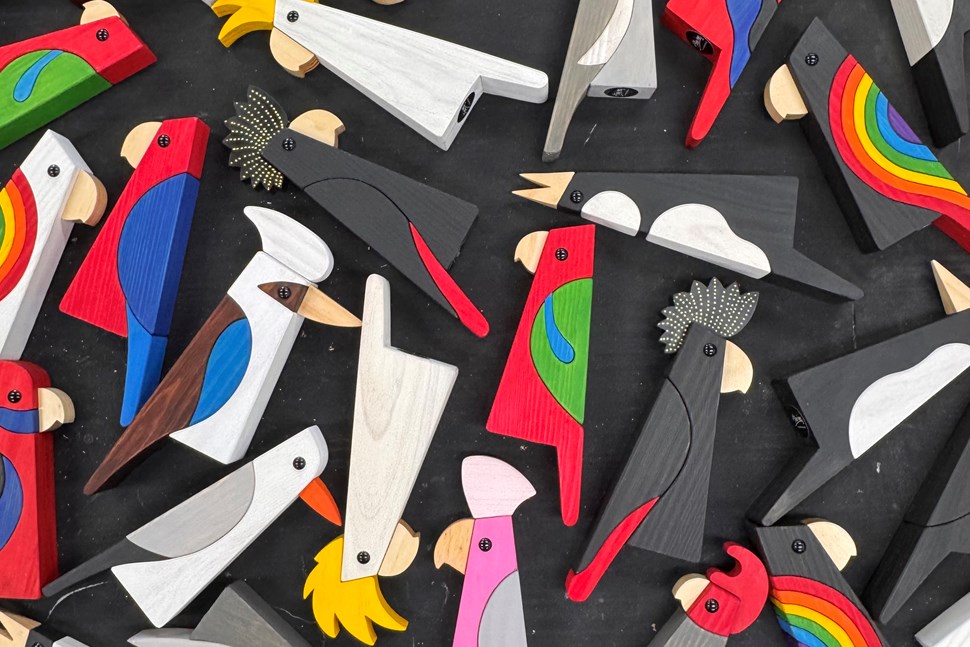 Abstract Aussie Birds