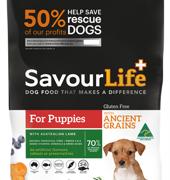 SavourLife Ancient Grain For Puppies (with Lamb) 20kg Image
