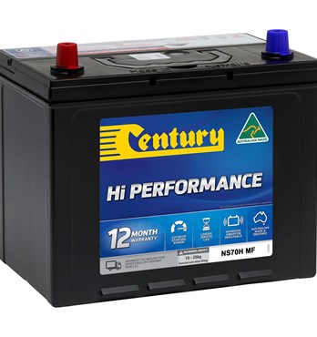 Century Hi Performance NS70H MF Battery Image
