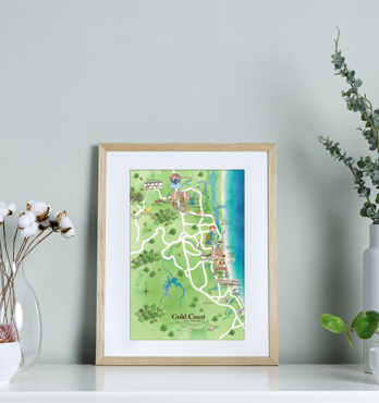 A3 & A4 Map prints Image