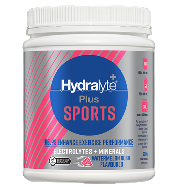Hydralyte + Plus Sports Electrolyte Powder  Image