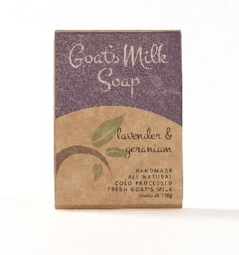 Goat's Milk Soap- Lavender & Geranium Image