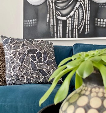 Aboriginal design cushion covers Image