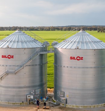 Sealed Flat Bottom Silo Image