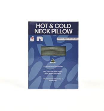 Sage Green Cord Wheat Heat Wrap Image