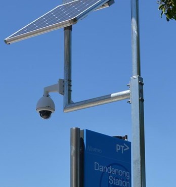 Outreach Arm for lighting and CCTVs Image