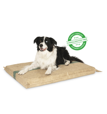 Hessian Dog Mat Image