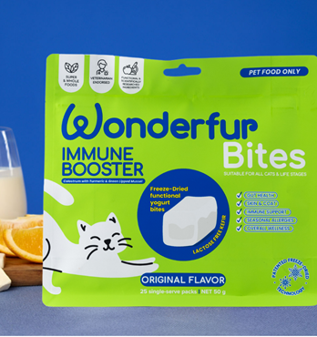 Wonderfur Bites Immune Booster for cats Image