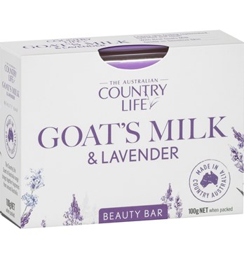 Country Life soap - Goat's Milk & Lavender Image