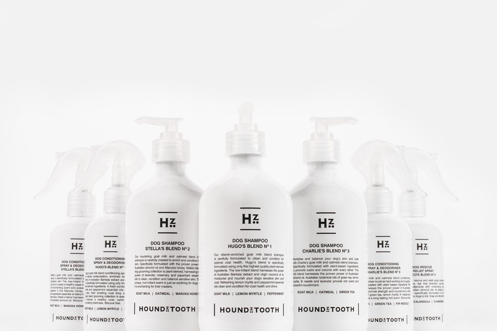 Houndztooth Grooming Range