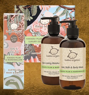 Bubba Organics Australian Kakadu Plum & Marshmallow Mum & Bub Luxury Essentials Gift Box Image