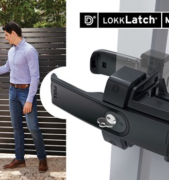 LokkLatch® MAGNETIC Privacy & Security Gate Lock Image