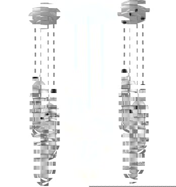 Atomic Industrial Multi-Light Chandelier Image