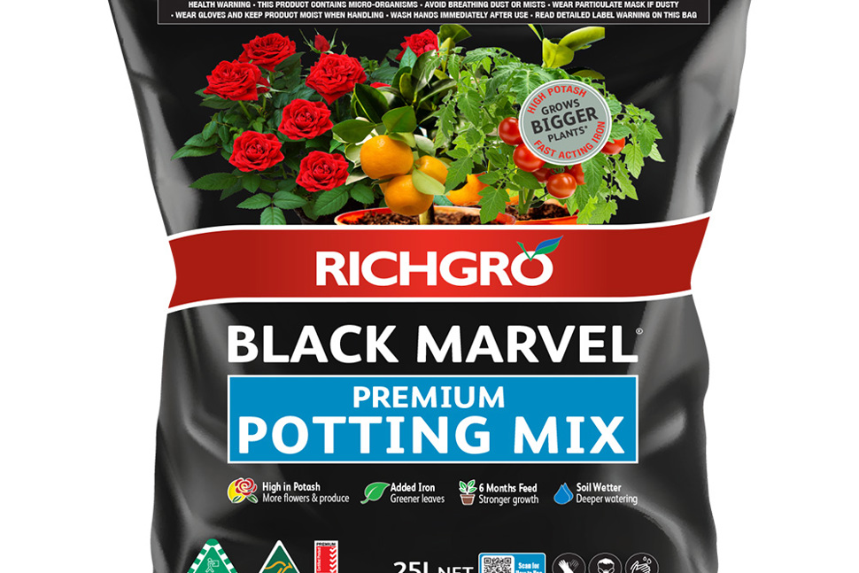 Richgro Black Marvel Premium Potting Mix