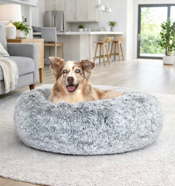 Curl Up Cloud Calming Dog Bed Image