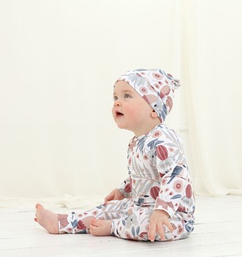 Pebble and Poppet Organic Cotton Baby Rompers Image