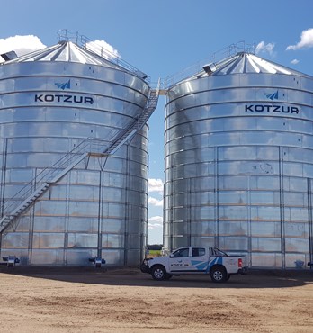 Grain and bulk storage silos - flat bottom Image