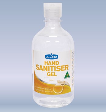 cleanPRO Hand Sanitiser Gel 500ml (70% Alcohol) Image