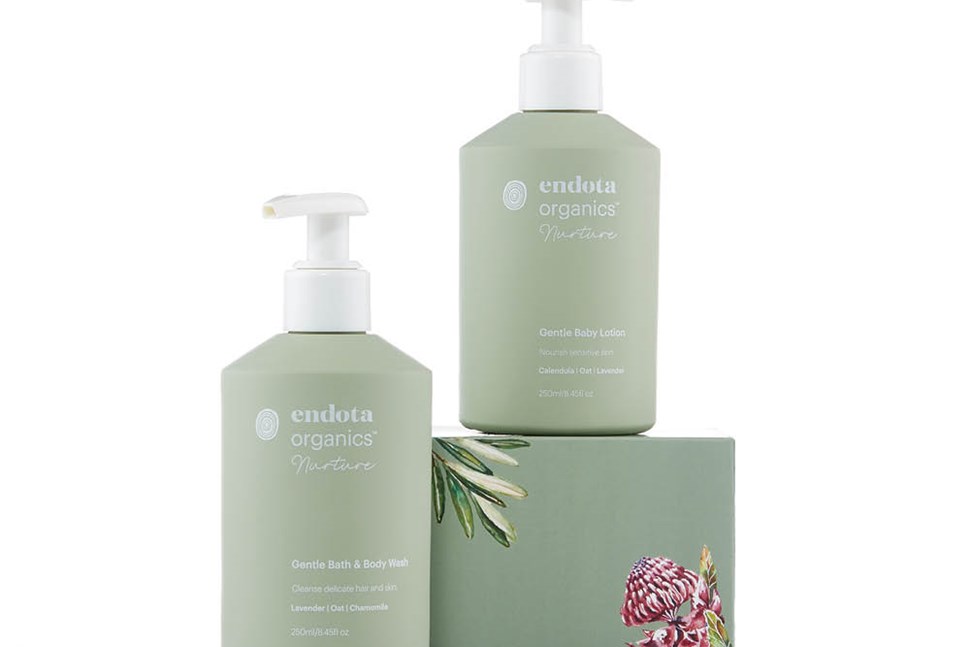 endota spa Organics Nurture Gentle Bath & Body Wash 250ml