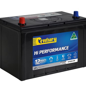 Century Hi Performance N70ZZH MF Battery Image