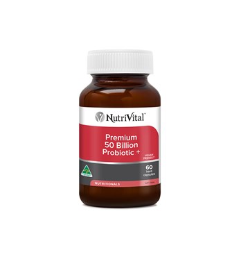 NutriVital Premium 50 Billion Probiotic + Capsule Image