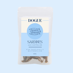 DOGUE Butterflied Sardines Dog Treat