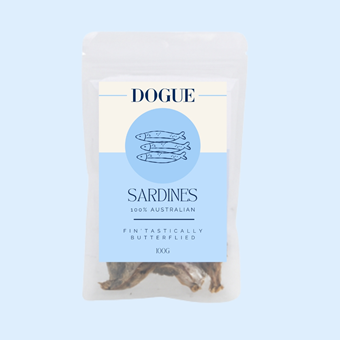 DOGUE Butterflied Sardines Dog Treat