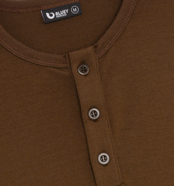 Men's Henley Tasmanian Merino Image
