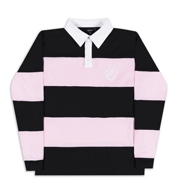 3C Rugby Jersey - Black / Pink Image