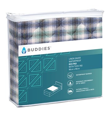 Buddies® - Linen Saver with Tuck-Ins Bed Pad Image