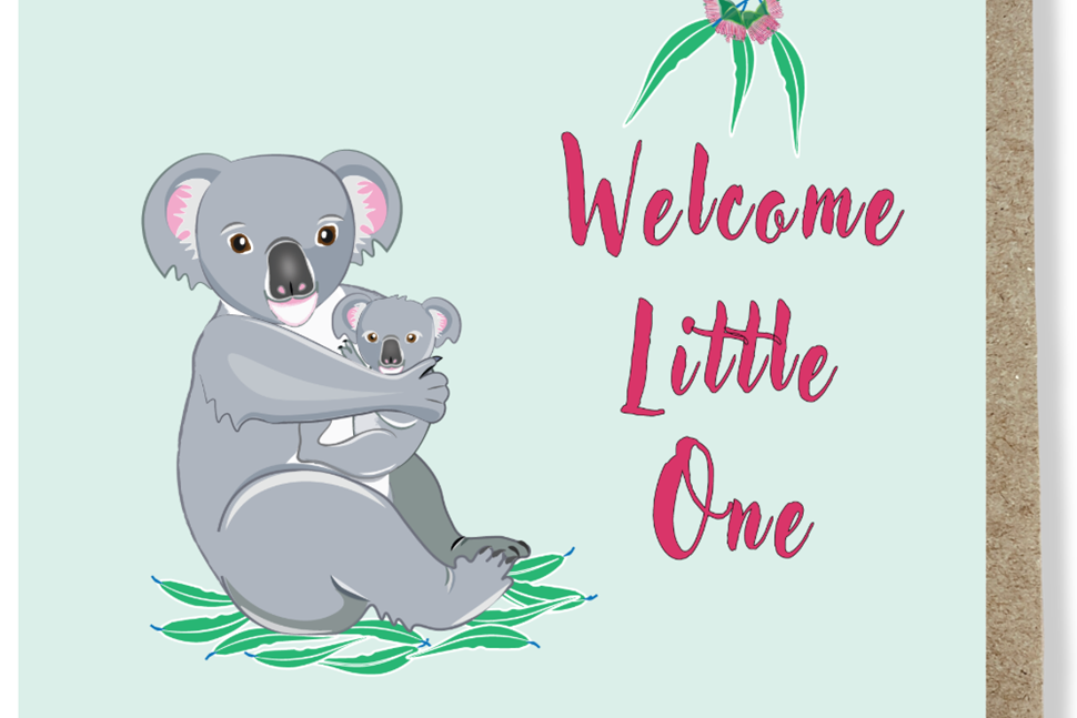 Welcome Little One Greeting Card