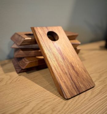 Floating Hardwood Wine Stands Image