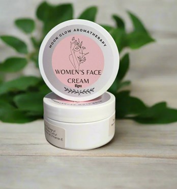 woman's face cream Image