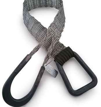 Flat Woven Steel Sling - Choker Lift Image