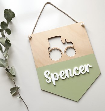 Personalised Name Plaque Image