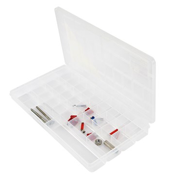 Clear Storage Compartment Box Image