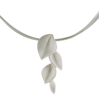 Silver necklaces, jewellery Image