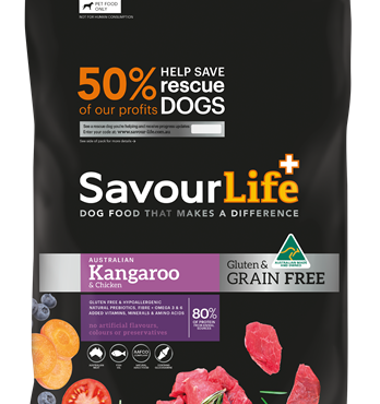 SavourLife Australian Grain Free Kangaroo & Chicken 2.5kg Image