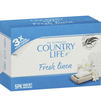 Country Life soap - Fresh Linen Image