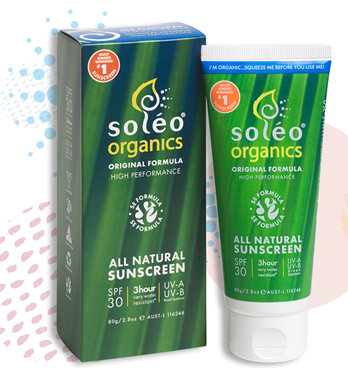 Soleo Organics High Performance Natural Sunscreen 80g Image